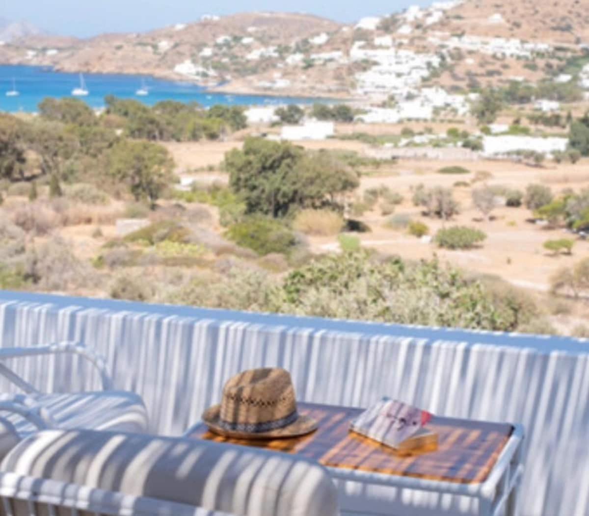 Escape To Your Own Oasis, SeaScape House Mylopotas Buitenkant foto