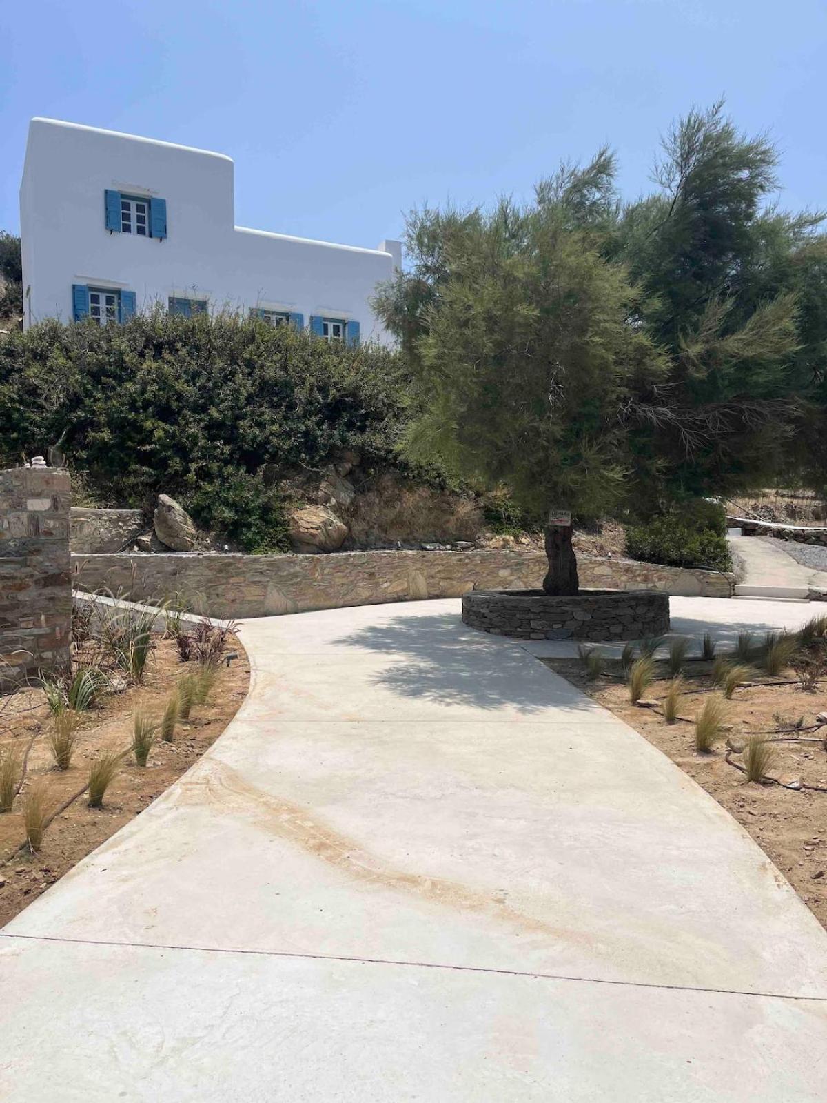 Escape To Your Own Oasis, SeaScape House Mylopotas Buitenkant foto