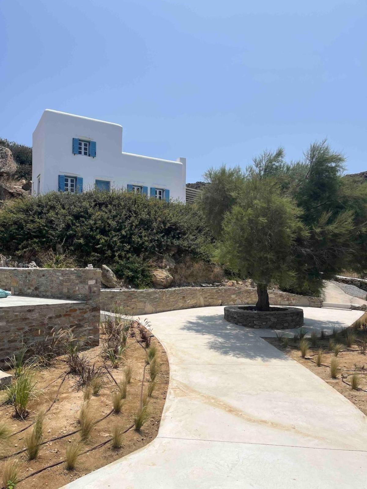 Escape To Your Own Oasis, SeaScape House Mylopotas Buitenkant foto